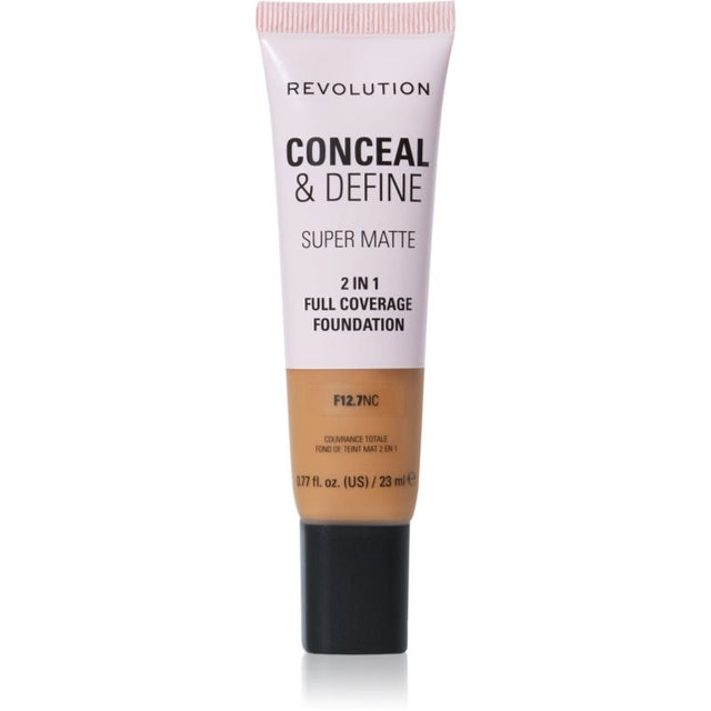 REVOLUTION Conceal and Define Full Coverage Tube Foundation - F12.7NC, 0.77 oz-5057566846905-LR-361935-1-LR eShop