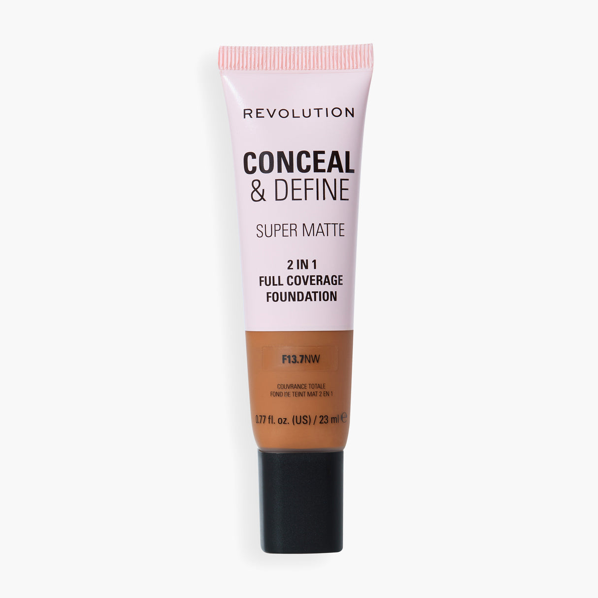 REVOLUTION Conceal and Define Full Coverage Tube Foundation - F13.7NW, 0.77 oz-5057566846929-LR-361936-1-LR eShop