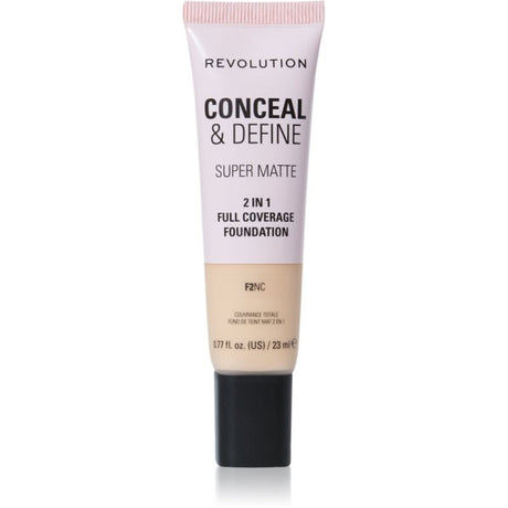 REVOLUTION Conceal and Define Full Coverage Tube Foundation - F2NC, 0.77 oz-5057566846646-LR-361923-1-LR eShop
