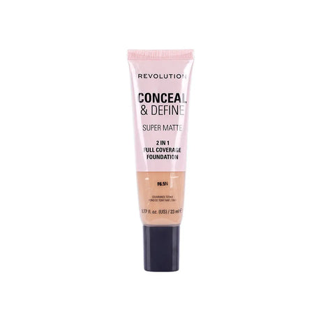 REVOLUTION Conceal and Define Full Coverage Tube Foundation - F6.5N, 0.77 oz-5057566846707-LR-361928-1-LR eShop