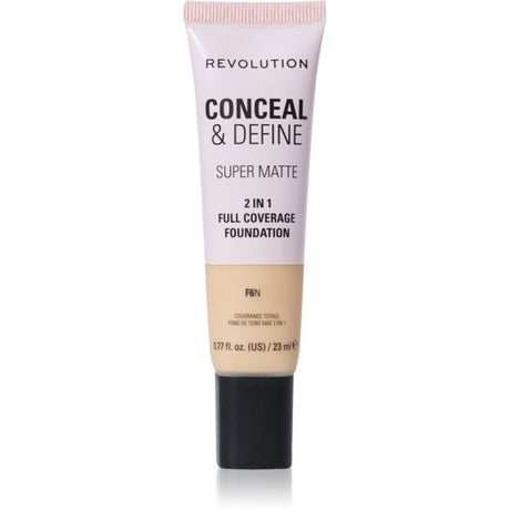 REVOLUTION Conceal and Define Full Coverage Tube Foundation - F6N, 0.77 oz-5057566846684-LR-361927-1-LR eShop