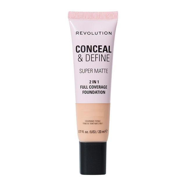 REVOLUTION Conceal and Define Full Coverage Tube Foundation - F8.2N, 0.77 oz-5057566846745-LR-361930-1-LR eShop