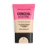 Revolution Conceal and Define Soft Matte Tube Foundation F1N-5057566907095-LR-363667-1-LR eShop