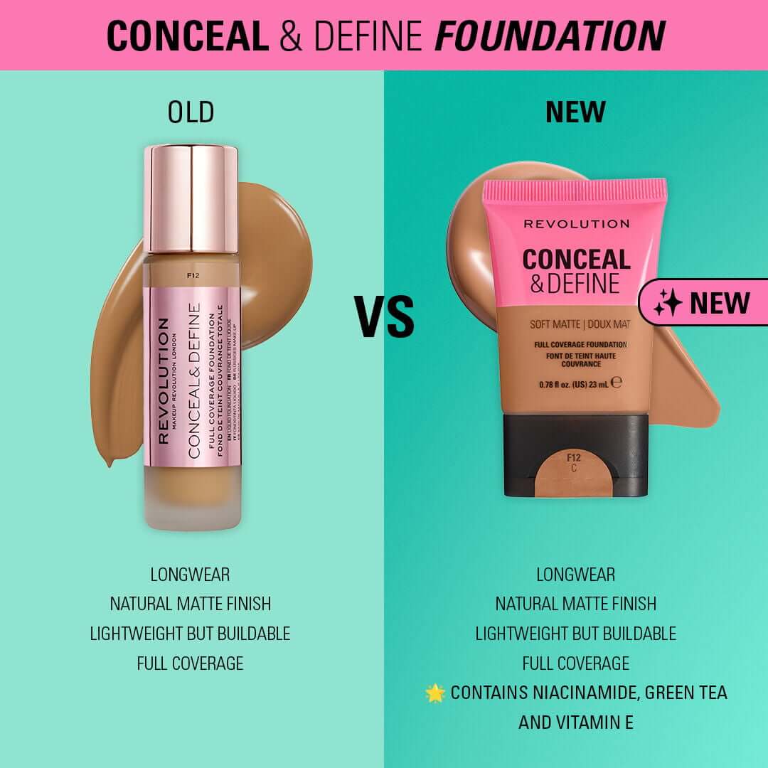 Revolution Conceal and Define Soft Matte Tube Foundation F2NC-5057566907101-LR-363668-4-LR eShop