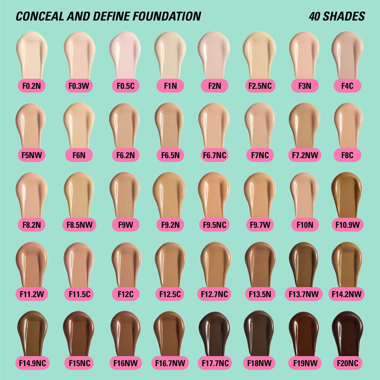 Revolution Conceal and Define Soft Matte Tube Foundation F2NC-5057566907101-LR-363668-5-LR eShop