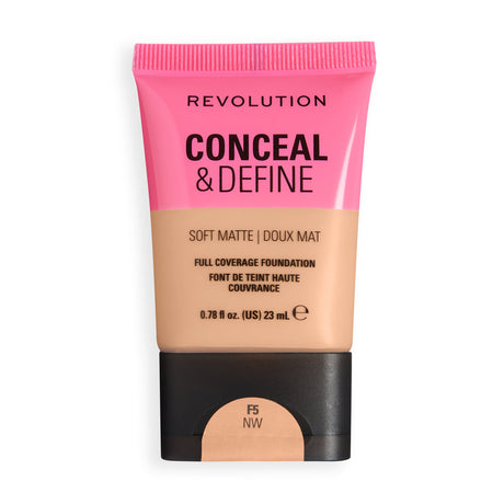 Revolution Conceal and Define Soft Matte Tube Foundation F5NW-5057566907149-LR-363669-1-LR eShop