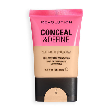 Revolution Conceal and Define Soft Matte Tube Foundation F6N-5057566907156-LR-363670-1-LR eShop