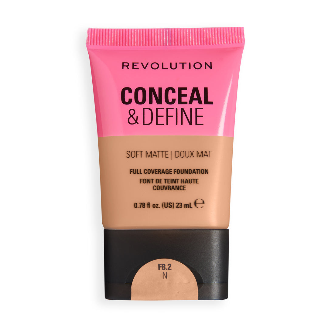 Revolution Conceal and Define Soft Matte Tube Foundation F8.2N-5057566907224-LR-363672-1-LR eShop