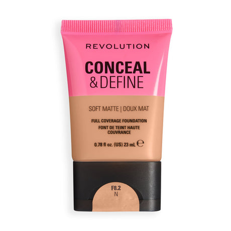 Revolution Conceal and Define Soft Matte Tube Foundation F8.2N-5057566907224-LR-363672-1-LR eShop