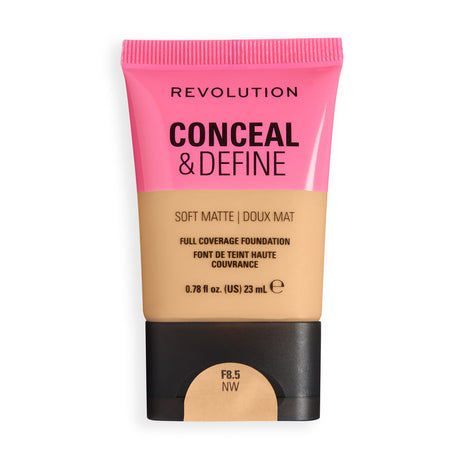 Revolution Conceal and Define Soft Matte Tube Foundation F8.5NW-5057566907231-LR-363673-1-LR eShop