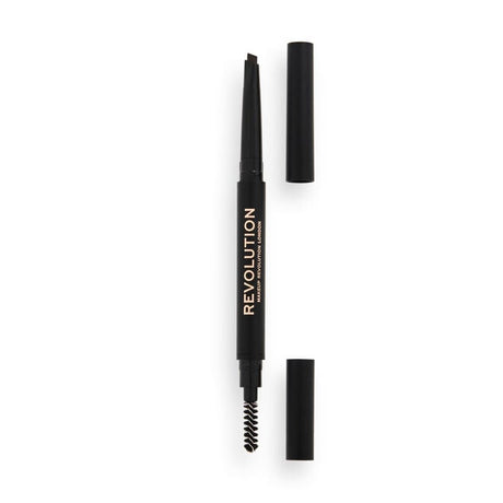 REVOLUTION Duo Brow Definer Pencil - Dark Brown, 0.008 oz-5057566708326-LR-361904-2-LR eShop
