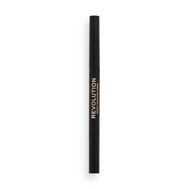 REVOLUTION Duo Brow Definer Pencil - Dark Brown, 0.008 oz-5057566708326-LR-361904-4-LR eShop