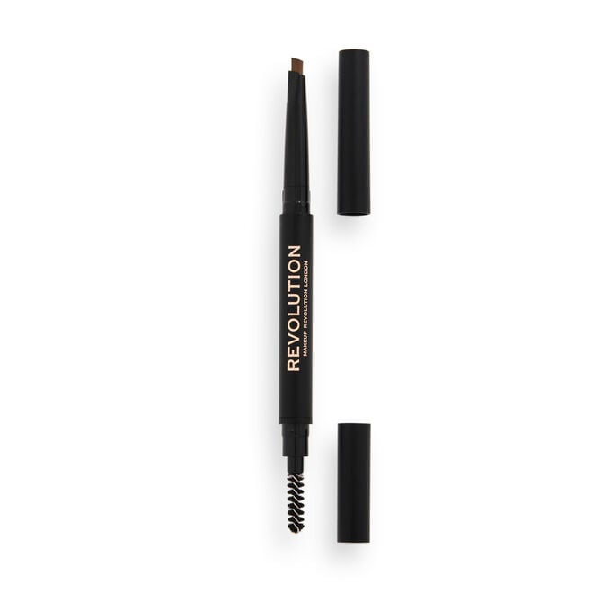 REVOLUTION Duo Brow Definer Pencil - Light Brown, 0.008 oz-5057566708319-LR-361903-2-LR eShop