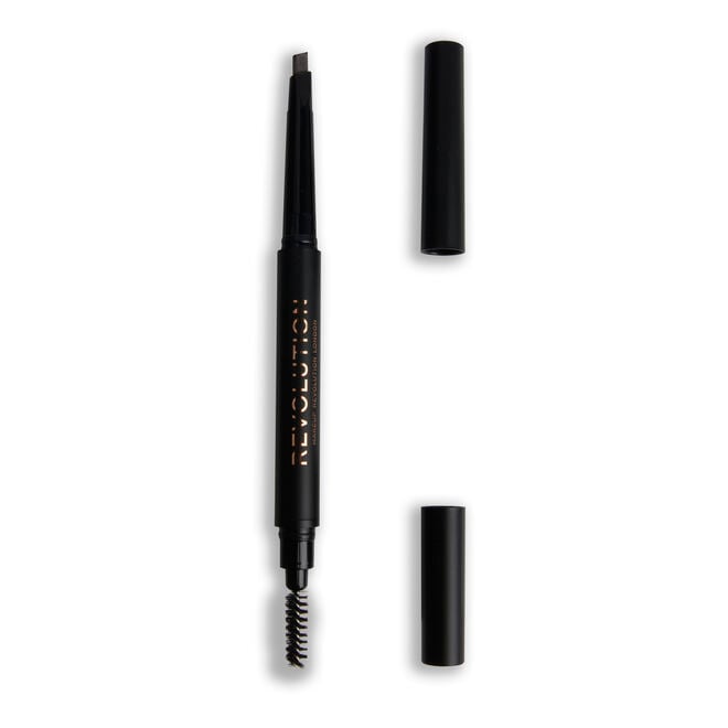 REVOLUTION Duo Brow Definer Pencil - Medium Brown, 0.008 oz-5057566708302-LR-361902-2-LR eShop