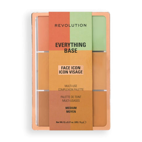 REVOLUTION Everything Base Face Icon Complexion Palette - Medium, 2.04 oz-5057566876834-LR-361998-1-LR eShop