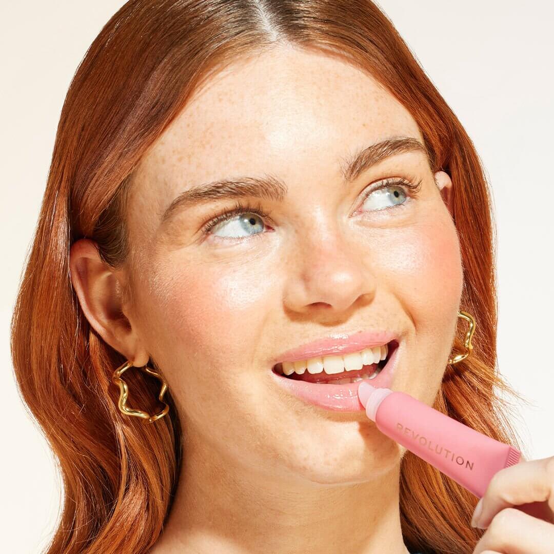 REVOLUTION Juicy Peptide Lip Balm - Shimmer Mai Tai Pink-5057566930468-LR-364939-8-LR eShop