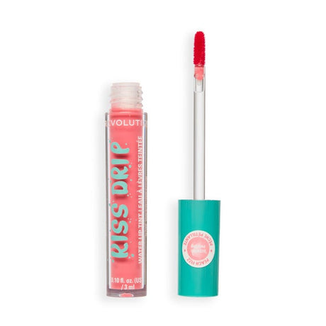 REVOLUTION Kiss Drip Water Lip Tint - Peach Fizz-5057566897679-LR-362785-1-LR eShop