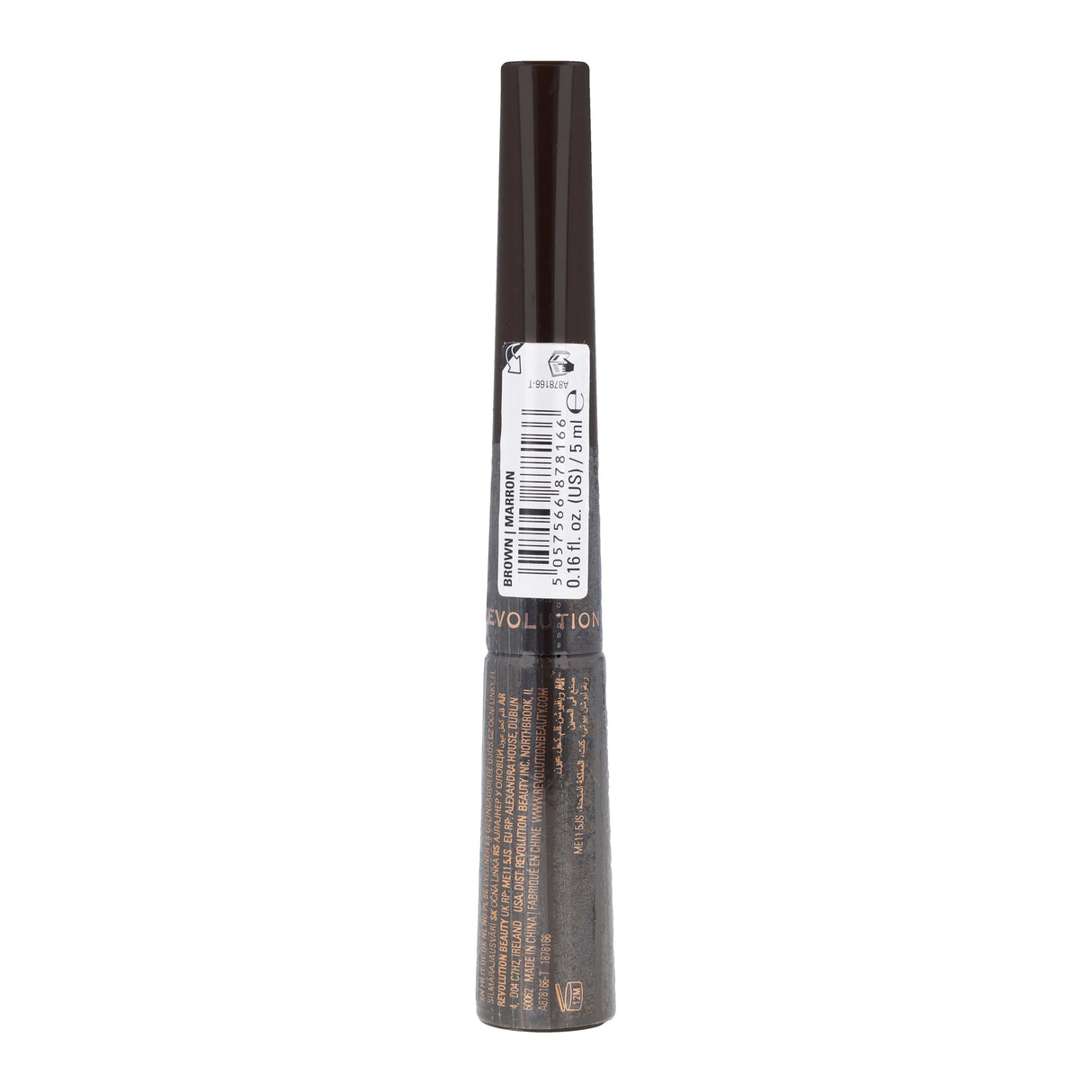 REVOLUTION Master Flick Dip Liquid Eyeliner - Mocha Brown, 0.16 oz-5057566878166-LR-361955-3-LR eShop