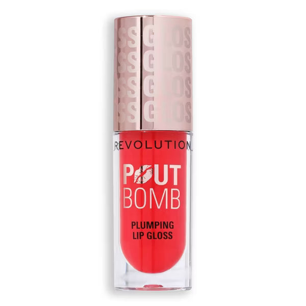 REVOLUTION Pout Bomb Plumping Gloss - Cherry Sheer Red-5057566840811-LR-361292-3-LR eShop