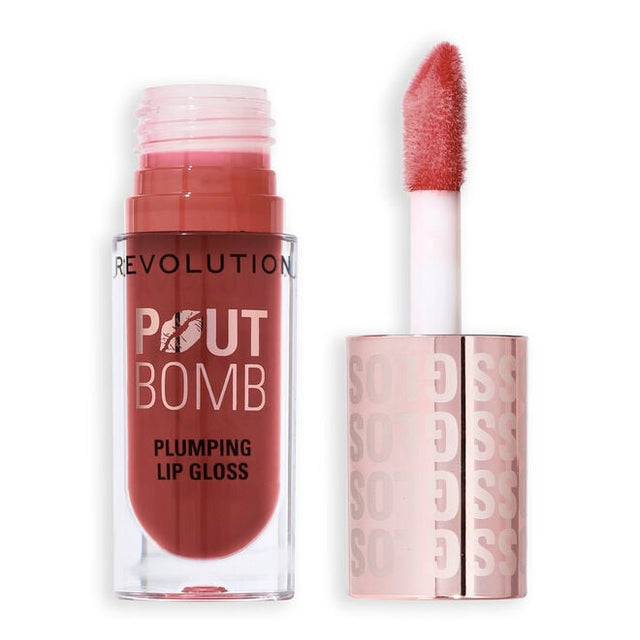 REVOLUTION Pout Bomb Plumping Gloss - Cookie Warm Nude-5057566157674-LR-361285-1-LR eShop