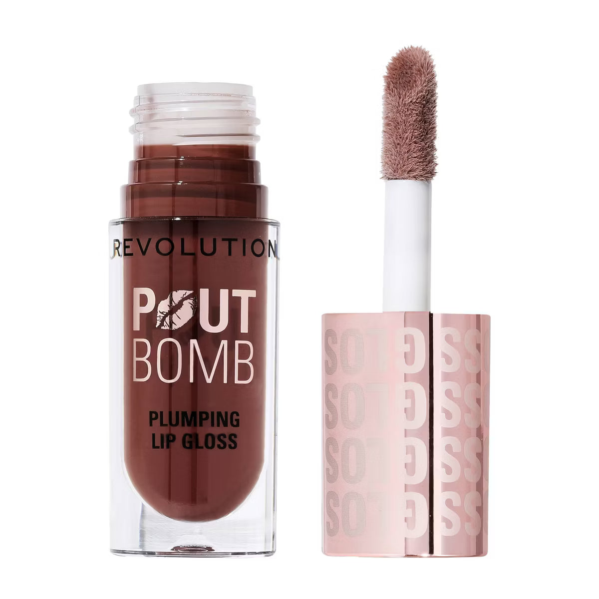 REVOLUTION Pout Bomb Plumping Gloss - Espresso Cool Nude-5057566840828-LR-361293-1-LR eShop