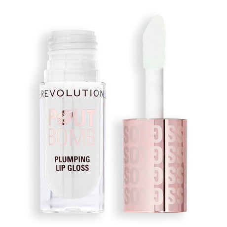 REVOLUTION Pout Bomb Plumping Gloss - Glaze Clear-5057566169905-LR-361286-1-LR eShop