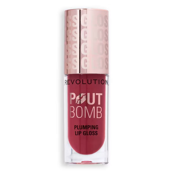 REVOLUTION Pout Bomb Plumping Gloss - Rosewood Rose Pink-5057566843638-LR-361297-3-LR eShop