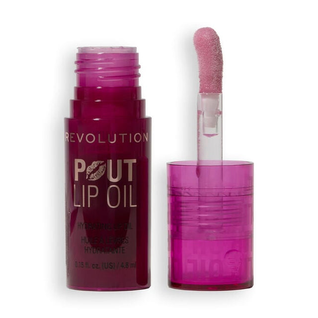 REVOLUTION Pout Lip Oil - Bitten Cherry, 0.13 oz-5057566877992-LR-361953-1-LR eShop