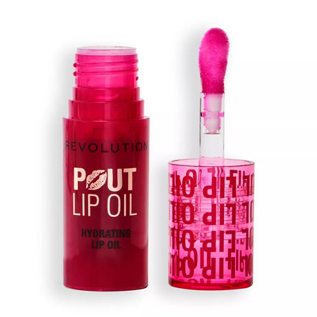 REVOLUTION Pout Lip Oil - Cherry Red, 0.13 oz-5057566853330-LR-361939-1-LR eShop