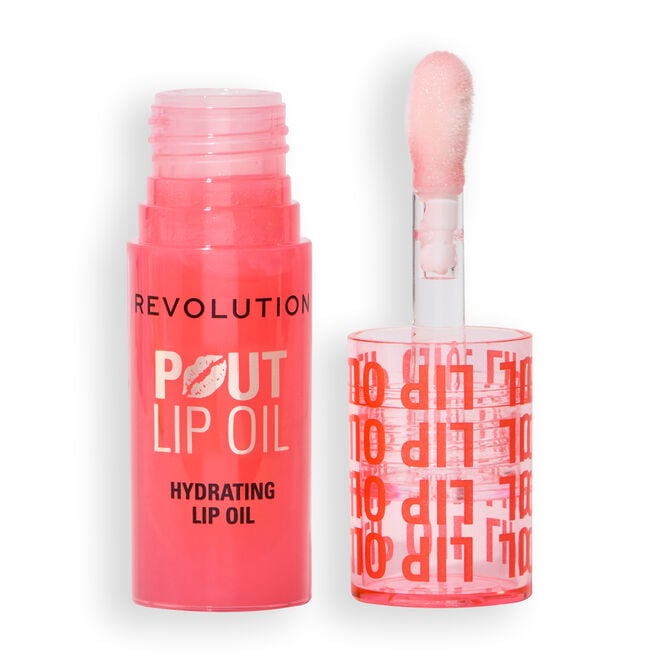 REVOLUTION Pout Lip Oil - Juicy Peach, 0.13 oz-5057566853361-LR-361942-1-LR eShop