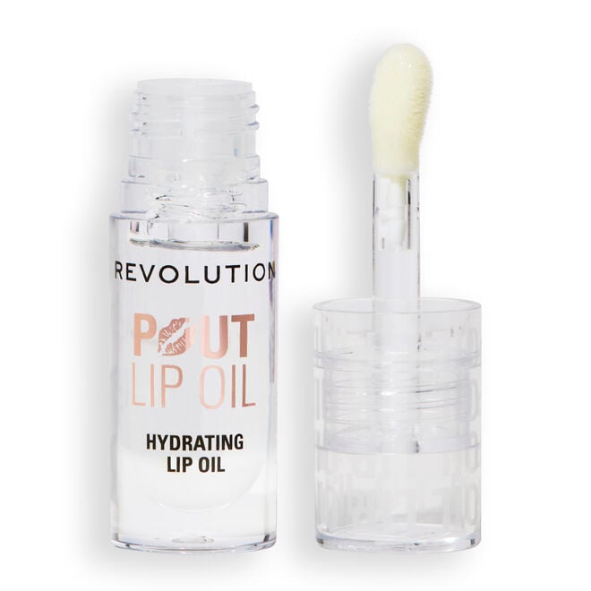 REVOLUTION Pout Lip Oil - Lychee Clear, 0.13 oz-5057566853323-LR-361938-1-LR eShop