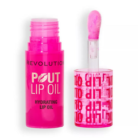 REVOLUTION Pout Lip Oil - Raspberry Pink, 0.13 oz-5057566853354-LR-361941-1-LR eShop