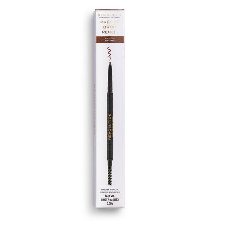 REVOLUTION Precise Brow Pencil - Warm Medium Brown, 0.001 oz-5057566878777-LR-361957-1-LR eShop