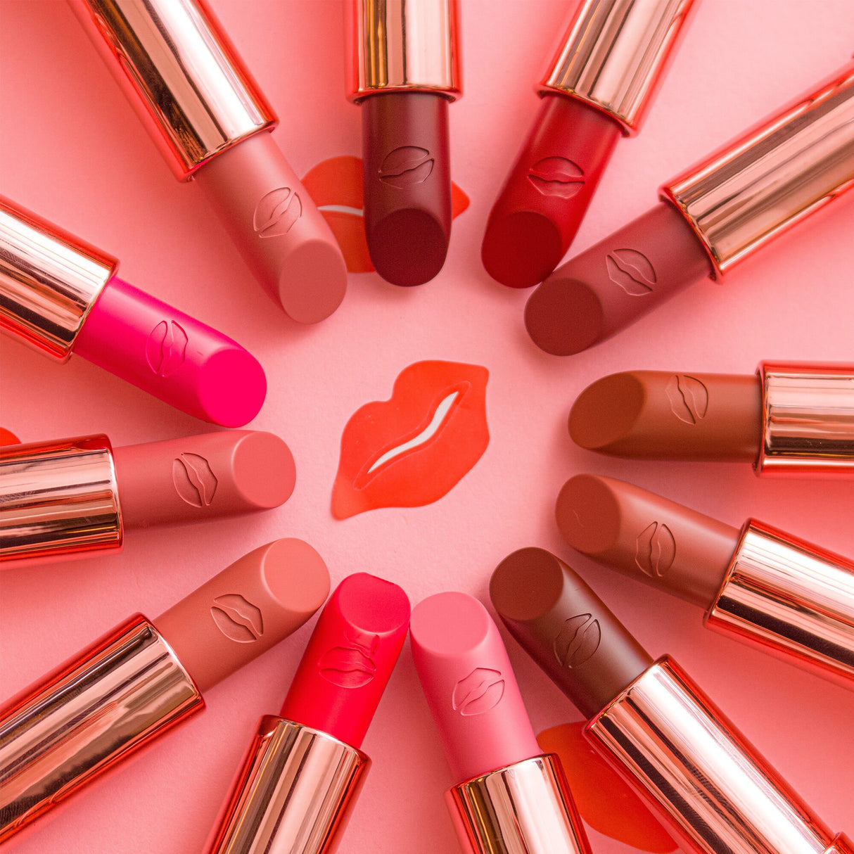 REVOLUTION Satin Kiss Lipstick - Cupcake Pink, 0.12 oz-5057566177139-LR-361874-6-LR eShop