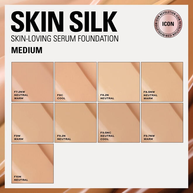 REVOLUTION Skin Silk Radiant Satin Serum Foundation - F10N-5057566792509-LR-361190-3-LR eShop