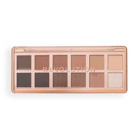 REVOLUTION The Master Icon Shadow Palette - Matte Nudes, 0.24 oz-5057566874311-LR-361952-1-LR eShop