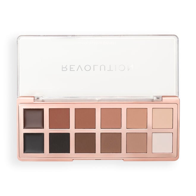 REVOLUTION The Master Icon Shadow Palette - Matte Nudes, 0.24 oz-5057566874311-LR-361952-2-LR eShop