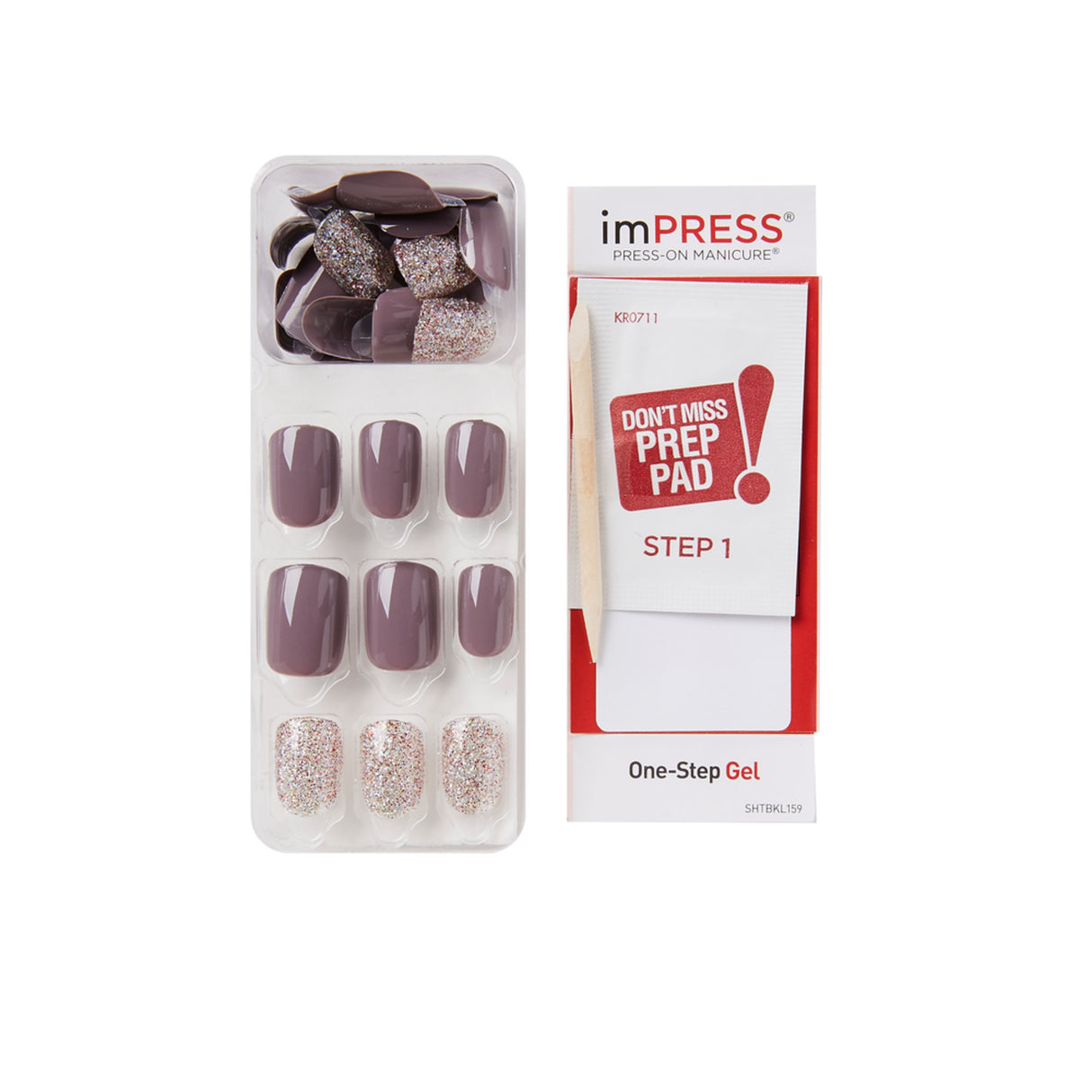 Kiss imPRESS Press-on Manicure - Flawless, 30ct