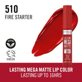 Rimmel London Lasting Mega Matte Liquid Lipstick - 510 Fire Starter-3616306163010-LR-356467-3-LR eShop