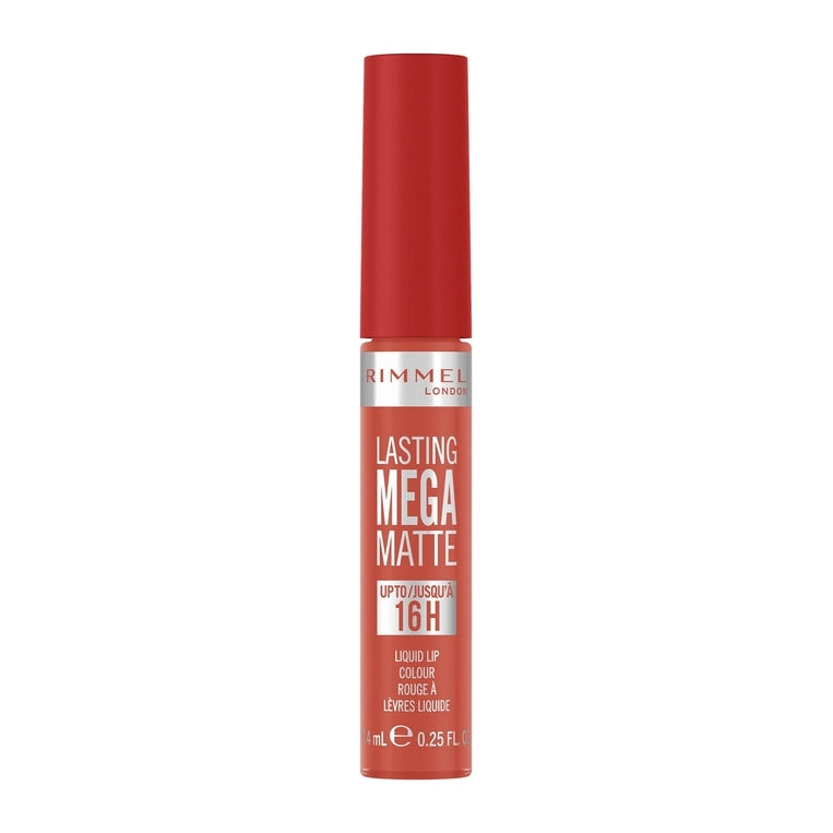 Rimmel London Lasting Mega Matte Liquid Lipstick - 600 Coral Sass-3616306162990-LR-356465-1-LR eShop