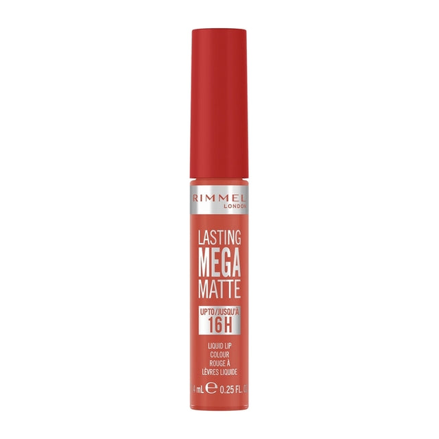 Rimmel London Lasting Mega Matte Liquid Lipstick - 600 Coral Sass-3616306162990-LR-356465-1-LR eShop
