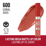 Rimmel London Lasting Mega Matte Liquid Lipstick - 600 Coral Sass-3616306162990-LR-356465-3-LR eShop