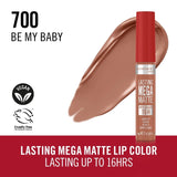 Rimmel London Lasting Mega Matte Liquid Lipstick - 700 Be My Baby-3616306162976-LR-356463-3-LR eShop