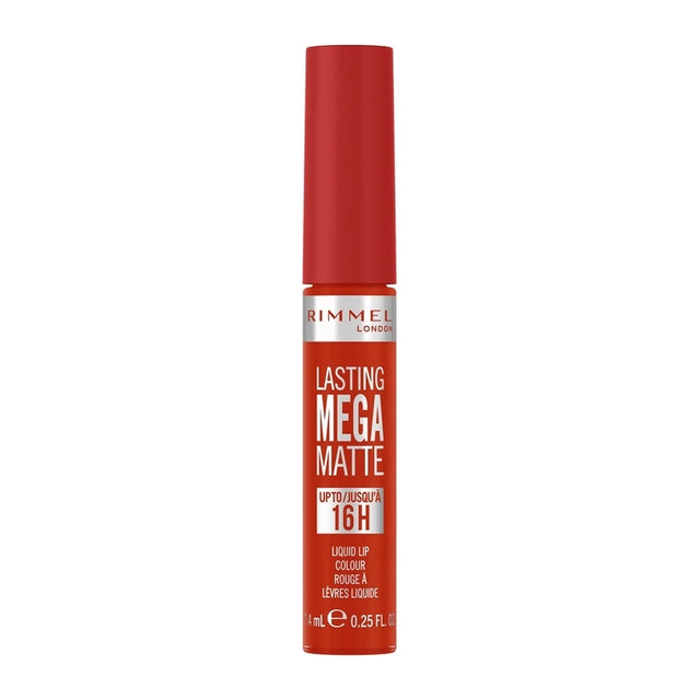 Rimmel London Lasting Mega Matte Liquid Lipstick - 920 Scarlet Flames-3616306163041-LR-356469-1-LR eShop