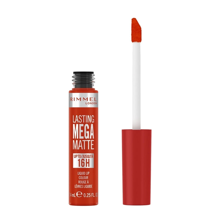 Rimmel London Lasting Mega Matte Liquid Lipstick - 920 Scarlet Flames-3616306163041-LR-356469-2-LR eShop