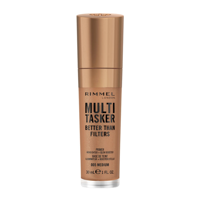 Rimmel London Multi Tasker Better Than Filters 3-in-1 Primer, Highlighter + Glow Booster - 005 Medium-3616305401014-LR-356458-1-LR eShop