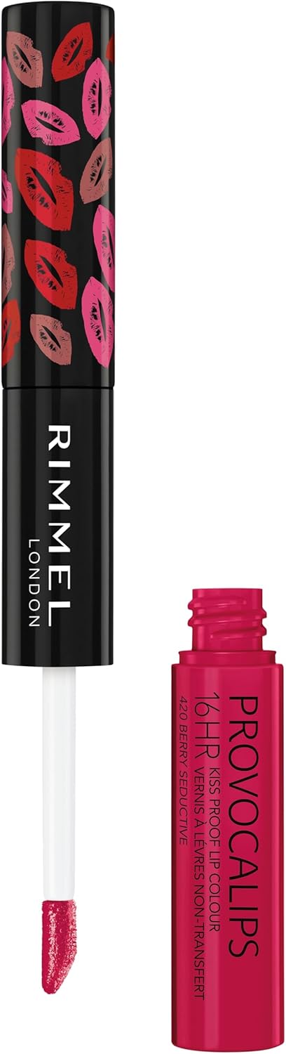 Rimmel London Provocalips 16HR Kiss Proof Lip Color - 420 Berry Seductive-3614221700884-LR-293611-3-LR eShop