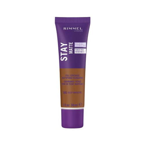 Rimmel London, Stay Matte Foundation, Deep Noisette-3614227134225-LR-328865-1-LR eShop