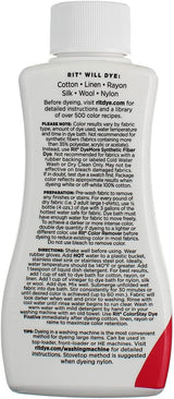 Rit All Purpose Liquid Fabric Dye - Cherry Red, 8 oz-885967882308-LR-301370-4-LR eShop