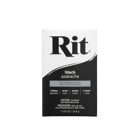 Rit Dye Powder Black 1-1/8oz-885967831504-LR-174530-1-LR eShop